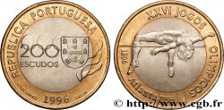 PORTUGAL 200 Escudos XXIVe Jeux olympiques d’Atlanta - saut en hauteur 1996 