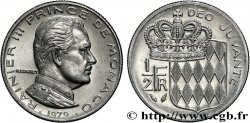 MONACO 1/2 Franc Rainier III 1979 Paris