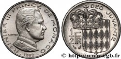 MONACO 1/2 Franc Rainier III 1982 Paris