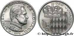 MONACO 1 Franc Rainier III 1978 Paris