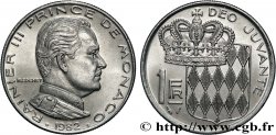 MONACO 1 Franc Rainier III 1982 Paris