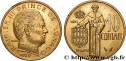 MONACO 10 Centimes Rainier III 1979 Paris