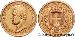 ITALIE - ROYAUME DE SARDAIGNE - CHARLES-ALBERT 10 Lire 1833 Gênes TTB 