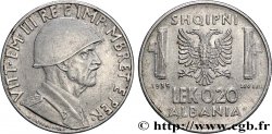 ALBANIEN 0,20 Lek Victor-Emmanuel III an XVIII 1939  SS 