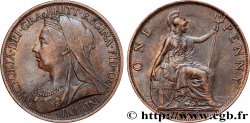 REGNO UNITO 1 Penny Victoria “old head” 1896 