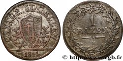 SUISSE - CANTON DE SAINT-GALL 1 Batzen 1814 