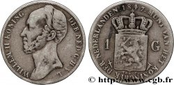 PAíSES BAJOS 1 Gulden Guillaume II 1847 Utrecht