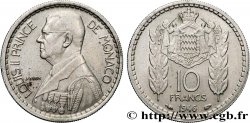 MONACO 10 Francs Louis II 1946 Paris