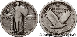 UNITED STATES OF AMERICA 1/4 Dollar Liberty 1927 San Francisco