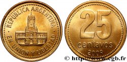 ARGENTINA 25 Centavos Cabildo de Buenos Aires 2009 