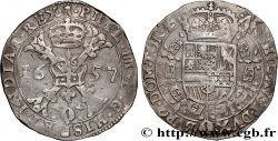 SPANISH NETHERLANDS - TOURNAISIS - PHILIP IV Patagon 1657 Tournai