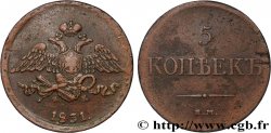 RUSSIE 5 Kopecks 1831 Ekaterinbourg