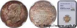 BULGARIE - FERDINAND Ier 50 Stotinki  1913 Kremnitz SPL63 NGC