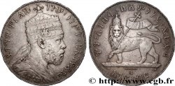 ÉTHIOPIE 1 Birr Menelik II EE1889 1897 Paris TTB 