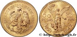 OR, PALLADIUM ET PLATINE INVESTISSEMENT 50 Pesos or 1947 Mexico