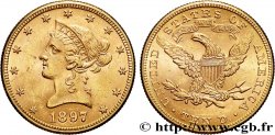 OR, PALLADIUM ET PLATINE INVESTISSEMENT 10 Dollars or &nbsp;Liberty&nbsp; 1897 Philadelphie