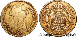 SPAIN - KINGDOM OF SPAIN - CHARLES III 1 Escudo  1785 Séville VF/VF 