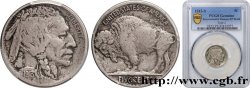 ÉTATS-UNIS D AMÉRIQUE 5 Cents Tête d’indien ou Buffalo 1913 San Francisco TB 