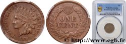 UNITED STATES OF AMERICA 1 Cent tête d’indien 1872 Philadelphie