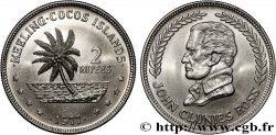 COCOS KEELING ISLANDS 2 Rupees série John Clunies Ross 1977 