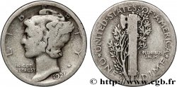 VEREINIGTE STAATEN VON AMERIKA 1 Dime Mercury 1921 Denver