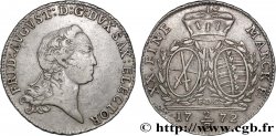 ALLEMAGNE - ÉLECTORAT DE SAXE - FRÉDÉRIC-AUGUSTE III 2/3 Thaler  1772 Leipzig