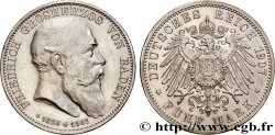 GERMANY - GRAND DUCHY OF BADEN - FREDERICK I 5 Mark  1907 Karlsruhe