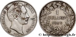 ALLEMAGNE - ROYAUME DE BAVIÈRE - MAXIMILIEN II JOSEPH 1 Gulden  1859 