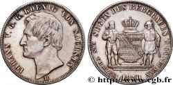 ALLEMAGNE - ROYAUME DE SAXE - JEAN 1 Thaler  1870 Dresde TTB+ 