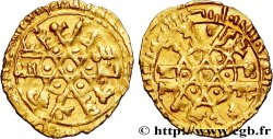 FATIMIDES - AL-MOUSTANSIR 1/4 dinar - Stellate type XIe s. Palerme TTB 
