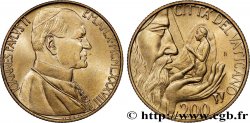 VATICANO Y ESTADOS PONTIFICIOS 200 Lire Jean Paul II an X 1988 Rome