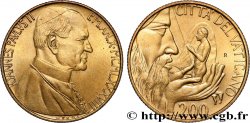 VATICANO E STATO PONTIFICIO 200 Lire Jean Paul II an X 1988 Rome