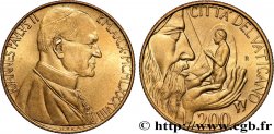 VATICANO E STATO PONTIFICIO 200 Lire Jean Paul II an X 1988 Rome