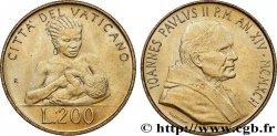 VATICAN ET ÉTATS PONTIFICAUX 200 Lire Jean Paul II an XIV 1992 Rome