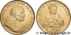 VATICAN ET ÉTATS PONTIFICAUX 200 Lire Jean Paul II an XIV 1992 Rome