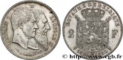 BELGIUM - KINGDOM OF BELGIUM - LEOPOLD II 2 Francs 50e anniversaire de l’indépendance 1880 