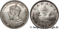 CANADA 1 Dollar Georges V jubilé d’argent 1935 