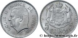 MONACO 5 Francs Louis II 1945 Paris