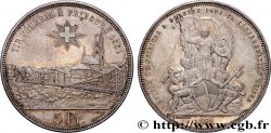 SWITZERLAND 5 Francs, monnaie de Tir, Fribourg 1881 