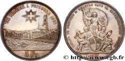 SWITZERLAND 5 Francs, monnaie de Tir, Fribourg 1881 
