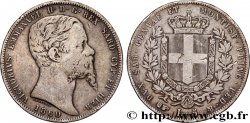 ITALY - KINGDOM OF SARDINIA 5 Lire Victor Emmanuel 1860 Turin