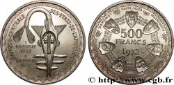 ÉTATS DE L&nbsp;AFRIQUE DE L&nbsp;OUEST (BCEAO) 500 Francs BCEAO 1972 Paris