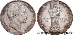 GERMANY - KINGDOM OF BAVARIA - MAXIMILIAN II JOSEPH 1 thaler 1855 Münich