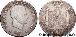 ITALIE - ROYAUME D ITALIE - NAPOLÉON Ier 5 Lire 1809 Milan