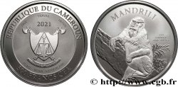 SILVER INVESTMENT 1 Oz - 500 Francs CFA Mandrill 2021 