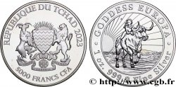 SILVER INVESTMENT 1 Oz - 5000 francs DÉESSE EUROPA 2023 