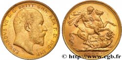 OR, PALLADIUM ET PLATINE INVESTISSEMENT 1 Souverain Edouard VII 1907 Melbourne TB+/TTB 