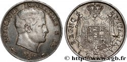 ITALIA - REINO DE ITALIA - NAPOLEóNE I 2 Lire 1813 Venise