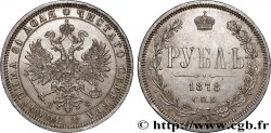 RUSSIE 1 Rouble Alexandre II 1878 Saint-Petersbourg