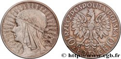 POLOGNE 10 Zlotych reine Jadwiga 1932 Varsovie